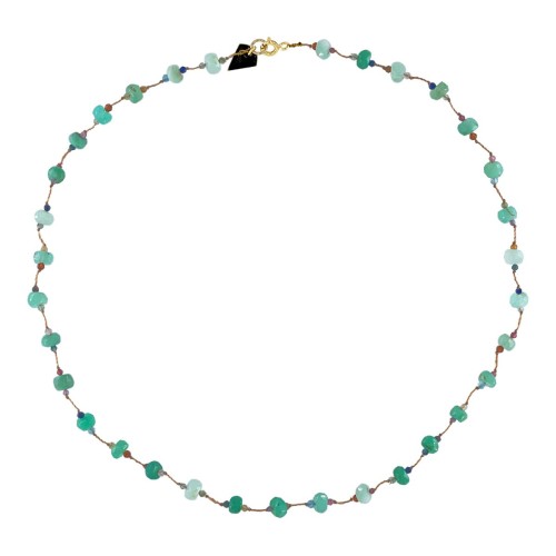 COLLIER JELLIES EN CHRYSOPRASE