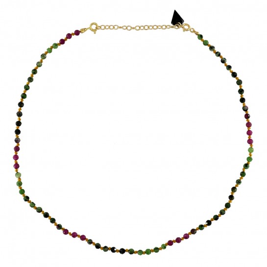 Candies ruby zoisite necklace