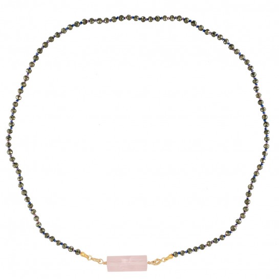 Rolla Bolla quartz and Candies pyrite