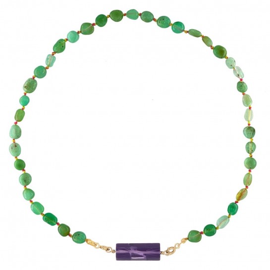 ROLLA BOLLA AMETHYST AND CANDIES CHRYSOPRASE