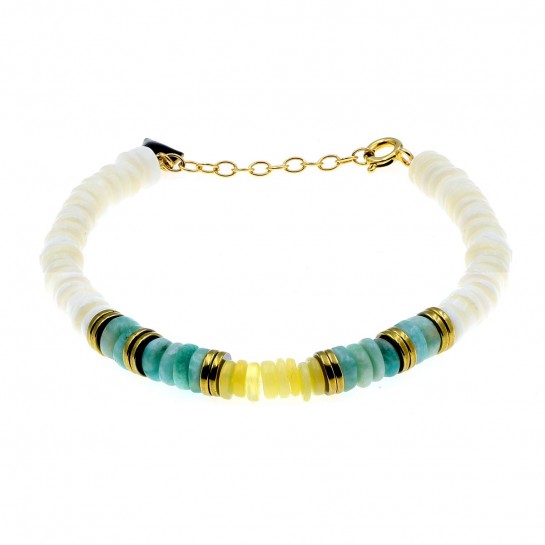 BRACELET Puka opale