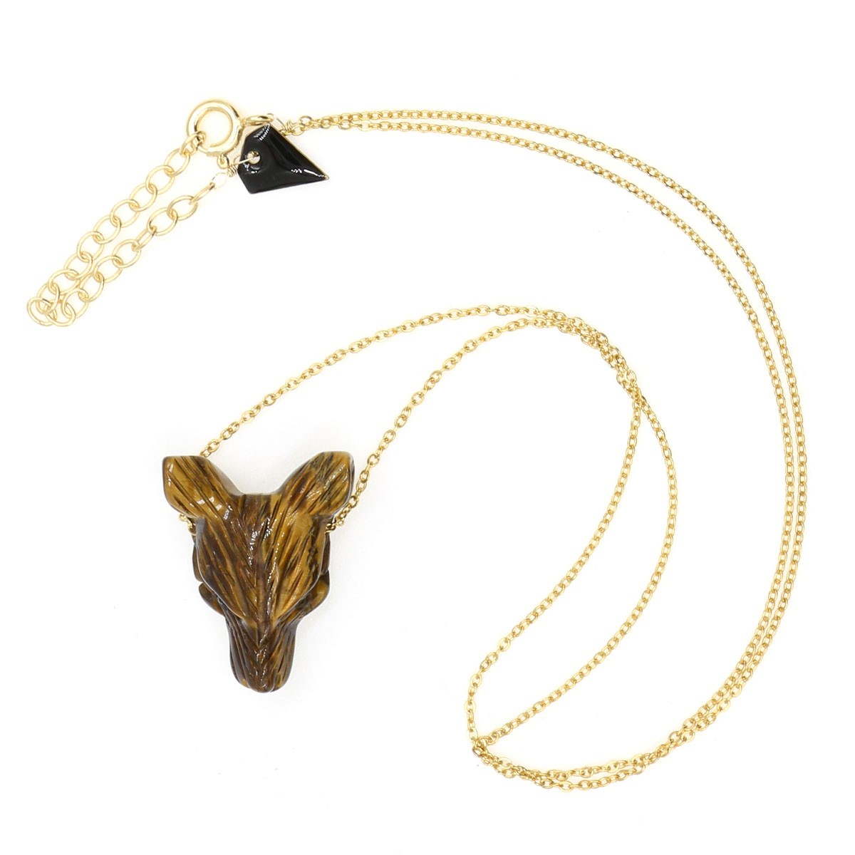 Collier loup mon precieux gem