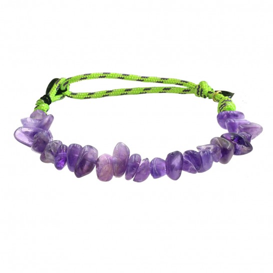 Anklet améthyste chips