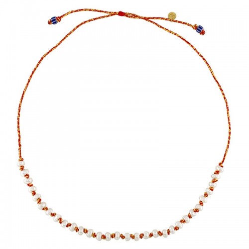 COLLIER EN PERLE NATURELLE D'EAU DOUCE