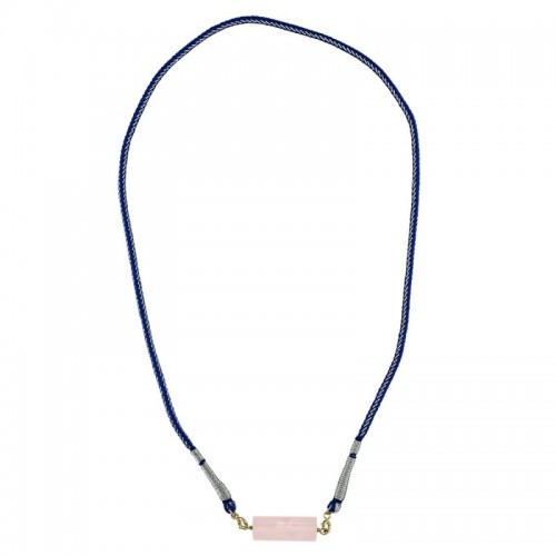 ROLLA BOLLA QUARTZ ET CORDON TISSÉ BLEU MARINE