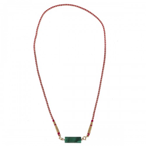 ROLLA BOLLA JADE AND PINK WOVEN CORD