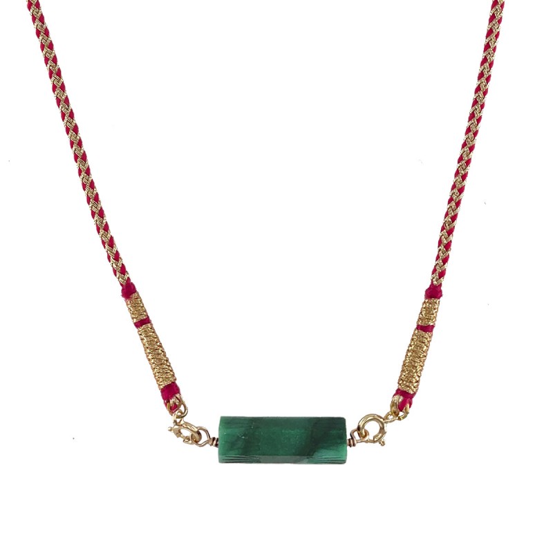 ROLLA BOLLA JADE AND PINK WOVEN CORD