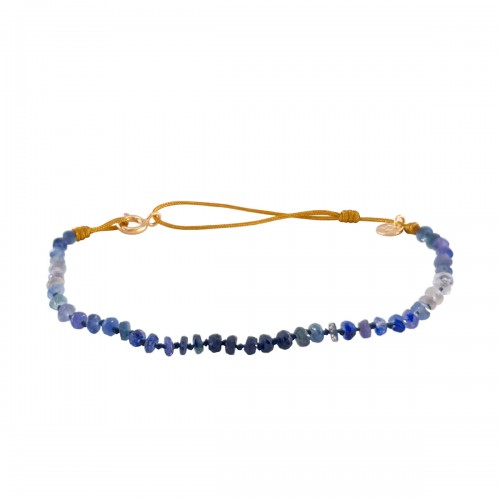 ANKLET CANDIES EN SAPHIR BLEU