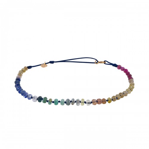 ANKLET CANDIES EN SAPHIR MULTICOLORE