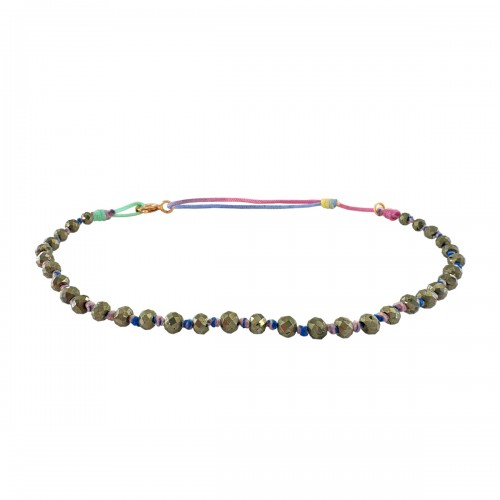 ANKLET CANDIES IN PYRITE