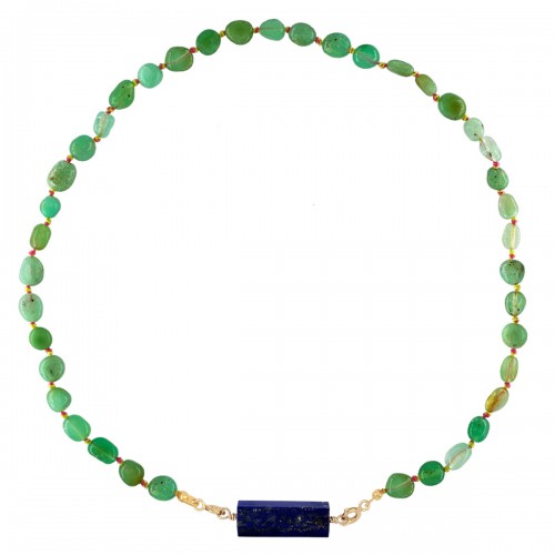 ROLLA BOLLA LAPIS LAZULI ET CANDIES CHRYSOPRASE