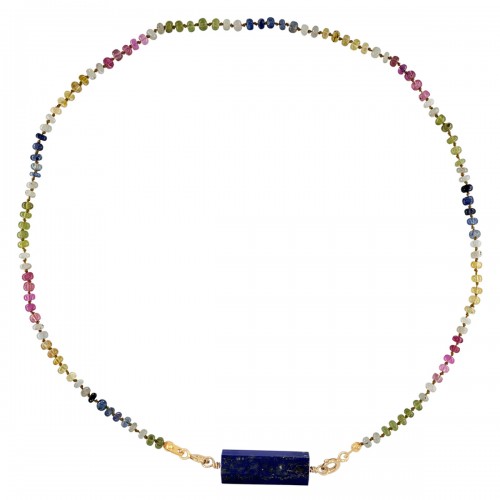 ROLLA BOLLA LAPIS LAZULI AND MULTICOLOR SAPPHIRE CANDIES