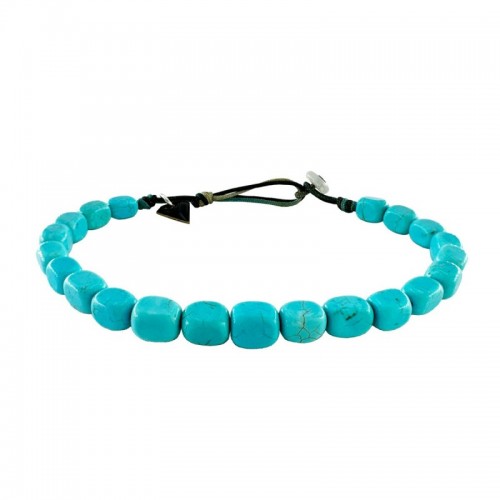 BRACELET HOMME EN TURQUOISE