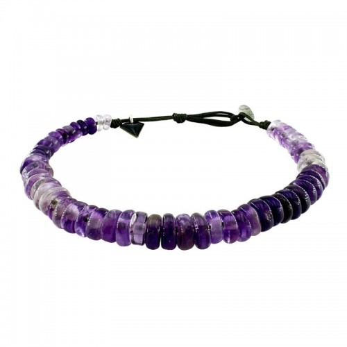 BRACELET HOMME EN AMETHYSTE