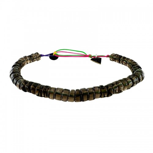 BRACELET HOMME EN QUARTZ FUMÉ