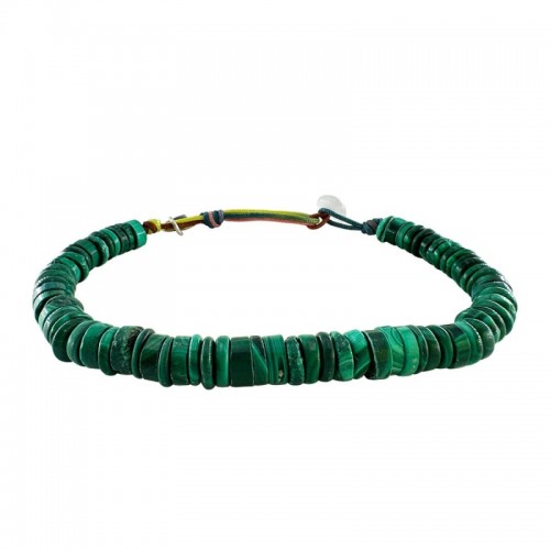 BRACELET HOMME EN MALACHITE