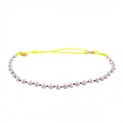 CANDIES ANKLET IN NATURAL FRESHWATER PEARL