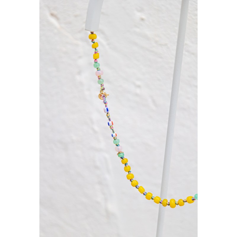 COLLIER_CANDIES_EN_PERLES_AFRICAINE_YELLOW_2