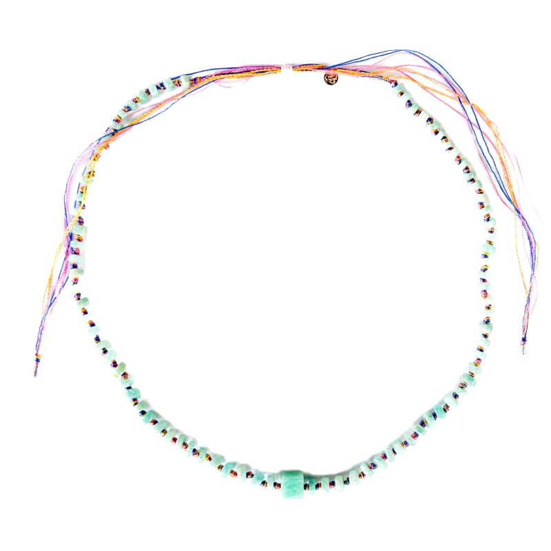 Collier Candies Cube Amazonite