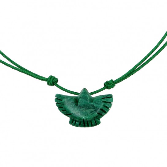 Collier Condor jade