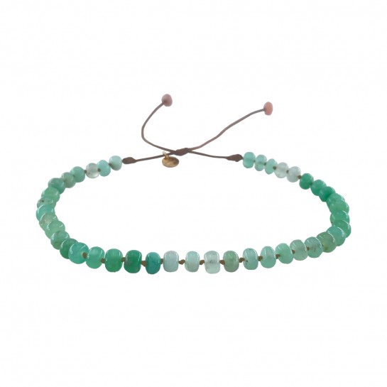 ANKLET CANDIES IN CHRYSOPRASE