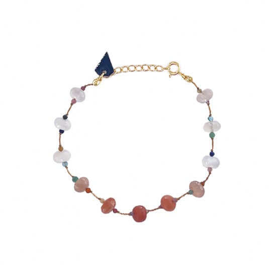 MULTICOLOR MOONSTONE JELLIES BRACELET