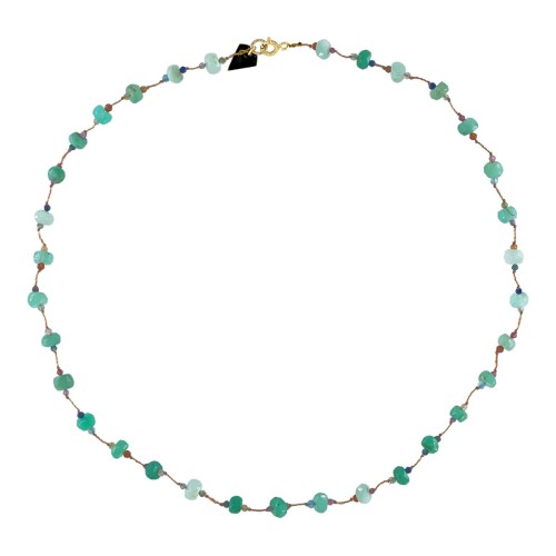JELLIES NECKLACE IN CHRYSOPRASE