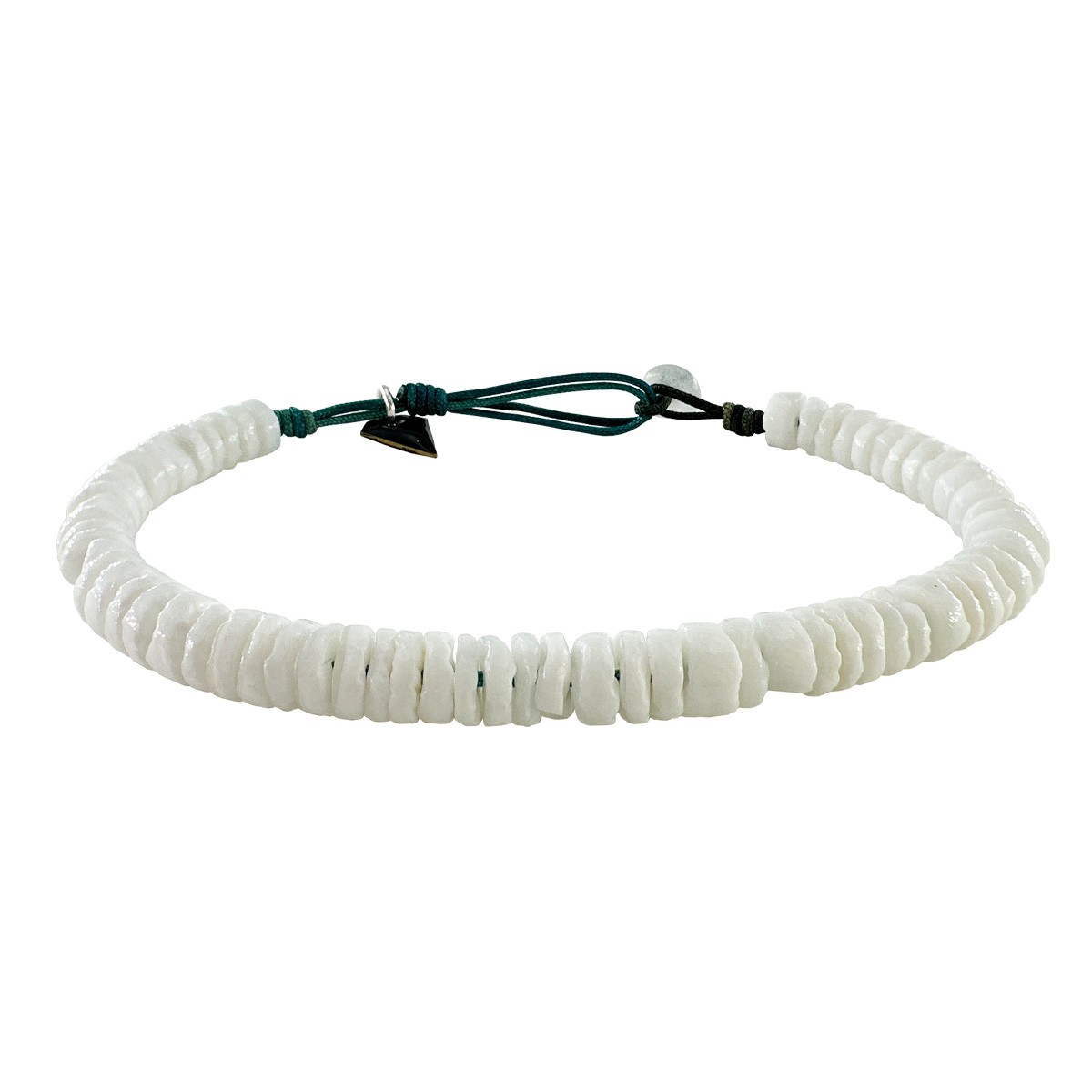 Collier Pendentif Double Spirale Koru En Coquillage Paua - Style Maori - Os Naturel Sculpté à La Main - Réglable