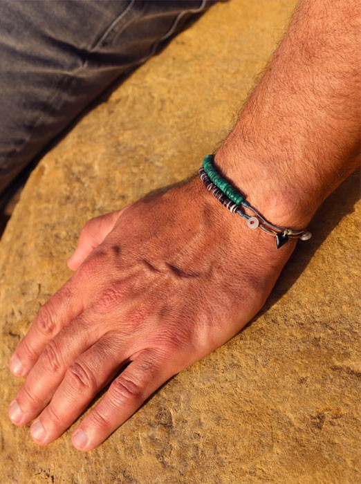 Bracelet Purification en Malachite Véritable – L'Arbre des Chakras