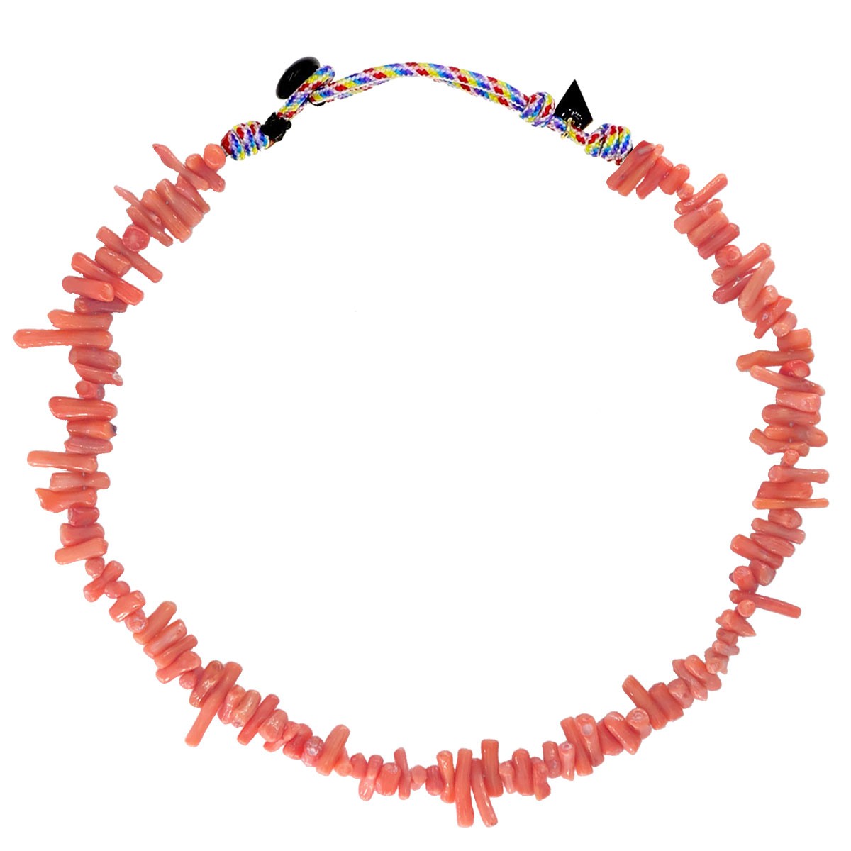 Pendentif Vintage Bouddha Avec Chaîne - Couleur Or - Corail Rose - Porte-bonheur