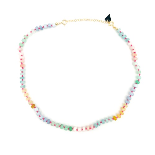 NECKLACE CANDIES MULTI PINK