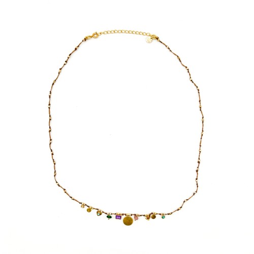 Multi pampilles necklace