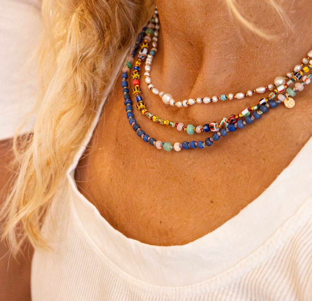 Collier Opale De Feu Naturelle Multicolore, Perles Lisses Rondelle 3,5 Mm, 16,5 Pouces
